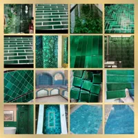 کاشی آجر سنتی لعابی لعابدار هفت رنگی مسجدی|مصالح و تجهیزات ساختمان|اصفهان, رهنان|دیوار