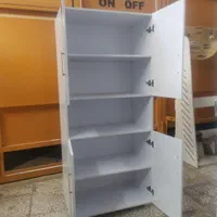 کتابخانه ویترین دار/ قفسه کتاب / جا کتابی/کتابخانه|کتابخانه، شلف، قفسه‌های دیواری|اصفهان, هفتون|دیوار