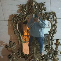 آیینه و شمعدان