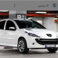 پژو ۲۰۷ دنده ای پاناروما سقف شیشه ای ، سفیدرنگ ،|خودرو سواری و وانت|مبارکه, |دیوار