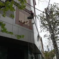 نماشویی نماشور نماشوی شستشوی نما طناب راپل|خدمات نظافت|کرج, عظیمیه|دیوار