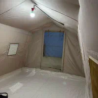 چادر مسافرتی خیمه اسکلتی کمپینگ سایبان دار ۱۲ نفره|کوهنوردی و کمپینگ|اصفهان, باغ فردوس|دیوار