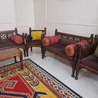مبل ۷نفره گره چینی|مبلمان خانگی و میز عسلی|اصفهان, عباس‌آباد|دیوار