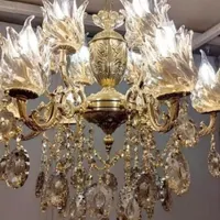 کارخانه لوسترسارینا(6شاخه12شعله تمام برنز)