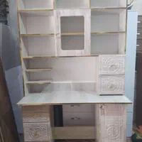 میز تحریر کتابخانه دار نما وکیوم