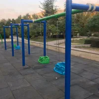تاب دو و چهار نفره پلی اتیلن فلزی کودک پارکی باغ|اسباب‌بازی بچه|تهران, فتح|دیوار