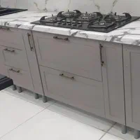 کابینت آماده نئوکلاسیک پنج متری|مصالح و تجهیزات ساختمان|تهران, نعمت‌آباد|دیوار