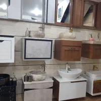 روشویی کابینتی و توالت فرنگی|لوازم سرویس بهداشتی|بروجرد, |دیوار