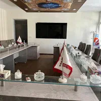 Wall mounting تخته وایت برد شیشه ای رنگ کرم|لوازم التحریر|تهران, شهید رجایی|دیوار