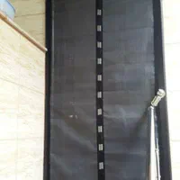 پرده توری مغناطیسی پرده پلاستیکی پرده اهنربایی|پرده، رانر، رومیزی|کرمان, |دیوار