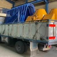 *لوله۶ ضخیم بالابر ساختمانی T350|مصالح و تجهیزات ساختمان|شاهین‌شهر, |دیوار