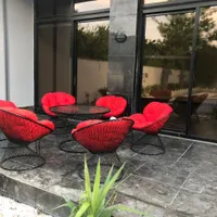 ست میز و صندلی باغی ویلایی مدل بامبو
