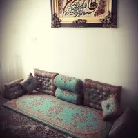 سرویس پشتی شاهنشین طرح زرین نگار کد ۲۵ رنگ ابی|پشتی|مشهد, وکیل‌آباد|دیوار