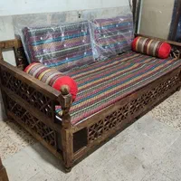 تخت سنتی تخت چوبی جلیس|مبلمان خانگی و میز عسلی|کرج, حصارک بالا|دیوار