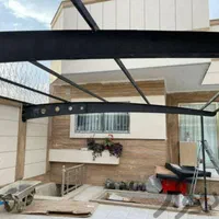 سقف شیب دار سایه بان پارکینگ استخر هلال تایل سفال|خدمات پیشه و مهارت|شیراز, دارالرحمه|دیوار