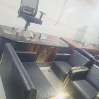 مبل ادری نیم ست چرم|دفتر کار|یزد, |دیوار