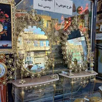 بوفه و ساعت ایستاده برنز آنتیک برنجیان|بوفه، ویترین، کنسول|ارومیه, |دیوار