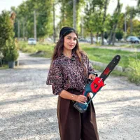 اره بیصدا جفت باطری شارژی دریل بتن کن پیکور