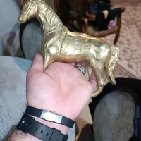 اسب برنجی.گاو برنجی.ملانصرالدین برنجی مشکوک به طلا|کلکسیون اشیاء عتیقه|نوشهر, |دیوار