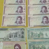 ۱۸ عدد اسکناس همه باهم یکجا|کلکسیون سکه، تمبر، اسکناس|اصفهان, کوی امیریه|دیوار