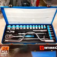 جعبه بکس 24 عددی اینتی مکس جعبه ابزار 1.2 اچار