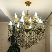 لوستر 6 شاخه 12 شعله پرکار و سنگین (رستمی)|لوستر و چراغ آویز|زنجان, |دیوار