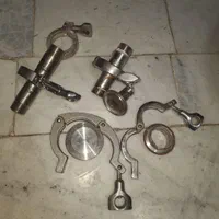 شیر استیل پروانه ای و کلمپ های استیل|ماشین‌آلات صنعتی|اصفهان, رزمندگان|دیوار