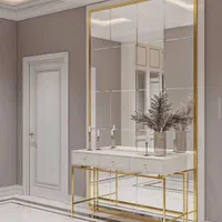 آینه دکوراتیوطرح مربع مستقیم کارخانه کیفیت بالا|آینه|تهران, ستارخان|دیوار
