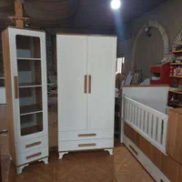 سرویس خواب نوزاد|تخت و سرویس خواب|گلستان (تهران), |دیوار