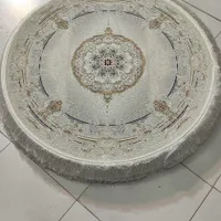 فرش گرد سنتی و ۱۲۰۰ شانه نو آکبند|فرش|نسیم‌شهر, |دیوار