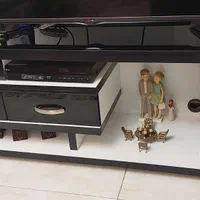 میزتلوزیون سفید مشکی