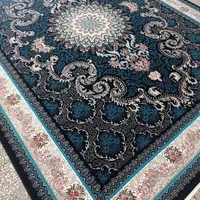 فرش زیبای دلاریس سرمه ای