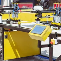 دستگاه چاپ سیلک سه رنگ