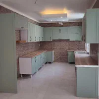 کابینت نئوکلاسیک سبز پسته ای|مصالح و تجهیزات ساختمان|کرج, چهارصد دستگاه|دیوار