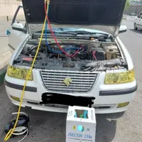شارژ گاز کولر خودرو تست موتور عیب یابی (سیار)