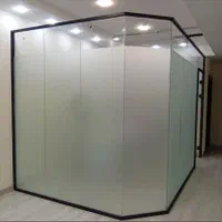 برچسب دیواری مات کن شیشه استیکر ماتکن نصب دودی