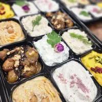 تولید انواع سینی مزه و خوراک خوشمزه گی ها