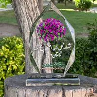 تندیس کریستالی باغ مشهد|مجسمه، تندیس، ماکت|مشهد, احمدآباد|دیوار