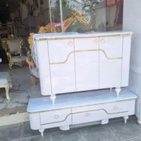 کمد سه درب همراه با ست کامل|جاکفشی، کمد، دراور|قم, زاویه|دیوار