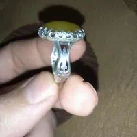 انگشتر نقره ۹۲۵ عیار با نگین شرف الشمس|بدلیجات|پرند, فاز ۶|دیوار