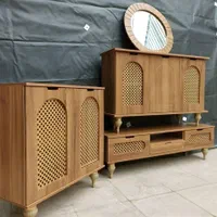 ست کنسول ، جاکفشی، میزtv  مدل بلوط