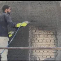 پلاسترزنی با دستگاه