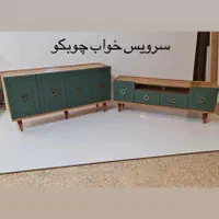 کنسول میز تلویزیون چوبکو|بوفه، ویترین، کنسول|مشهد, الهیه|دیوار