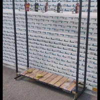 رگال/آویز لباس/قفسه چوب و فلز|کتابخانه، شلف، قفسههای دیواری|شیراز, فخرآباد (دروازه کازرون)|دیوار