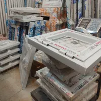 پنجره مشکی تراسی پیویسی ایستگاه پله دریچه pvc|مصالح و تجهیزات ساختمان|مشهد, نوید (بلوار کشاورز)|دیوار