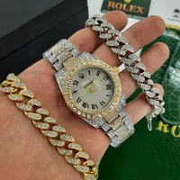 ساعت رولکس دی دیت فول نگین کاری شده rolex|ساعت|تهران, سلسبیل جنوبی|دیوار