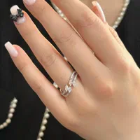 انگشتر مارکیز دو طرفه کد31-210 نقره سازی رضازاده|بدلیجات|تبریز, |دیوار