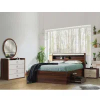 فیدارچوب تخت تختخواب دونفره/سرویس خواب کد 1216|تخت و سرویس خواب|مشهد, آزادشهر|دیوار