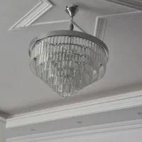 لوستر کریستال نو به همراه یدونه دو ردیفه