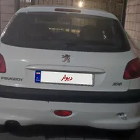 206 مدل ۹۶|خودرو سواری و وانت|مشهد, سجاد شهر|دیوار